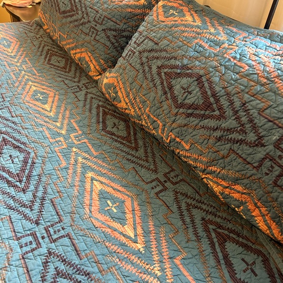 Pendleton Sunset Cross King Quilt + 2 Sham Set - Picture 7 of 8